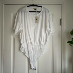 Universal Standard white bodysuit size xxl nwt